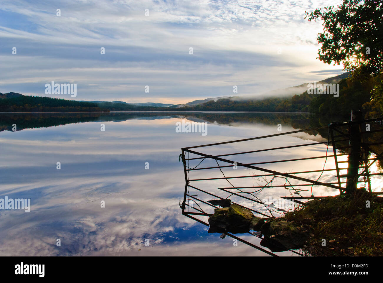 Loch Garve, Ross Shire, Ecosse, Royaume-Uni Banque D'Images