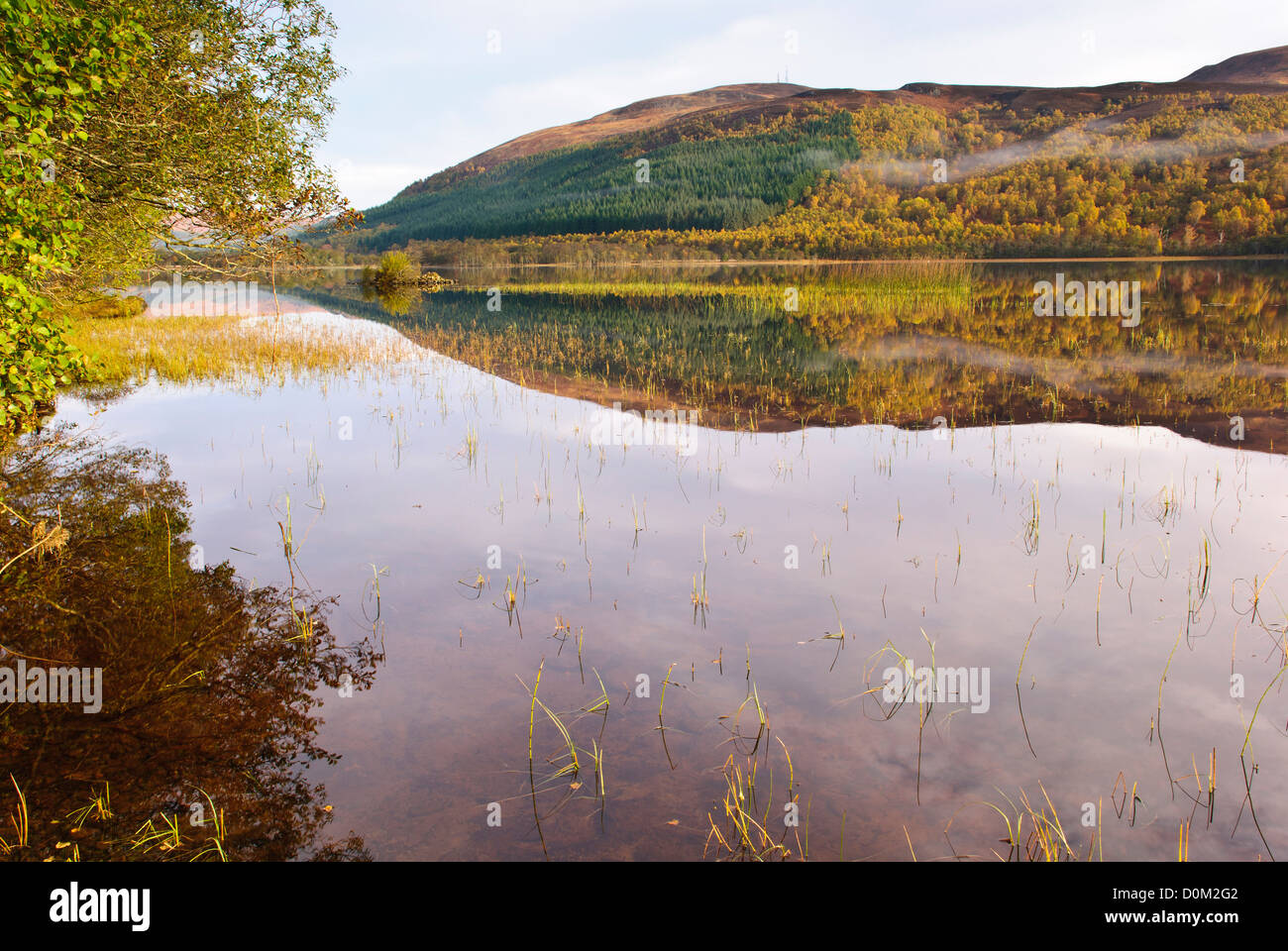 Loch Garve, Ross Shire, Ecosse, Royaume-Uni Banque D'Images