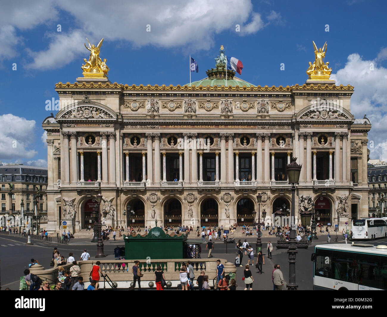 Paris, Académie Nationale de Musique, d'opéra, France Banque D'Images