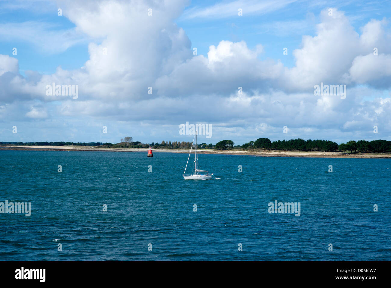 Port Navalo. est la porte d'entrée maritime du Golfe du Morbihan Photo