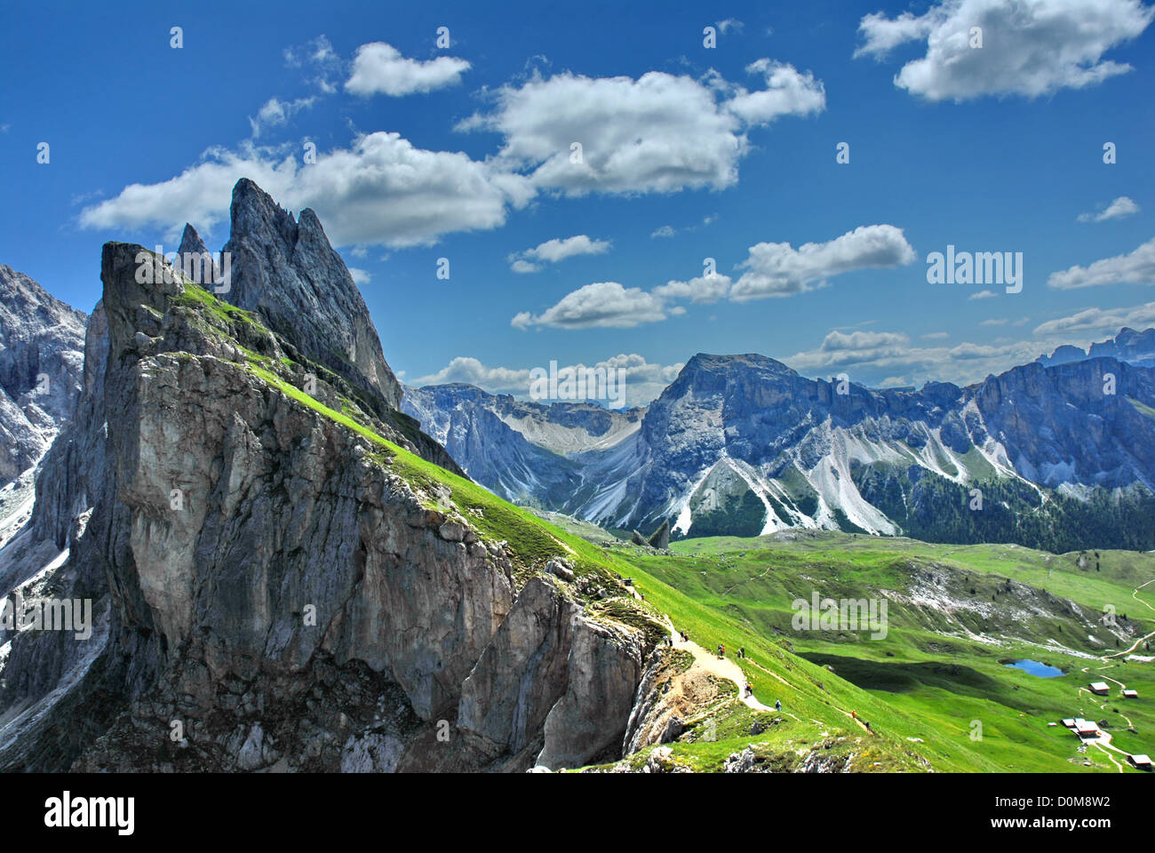 Odle Montagnes, Puez-Odle Nature Park, Ortisei, Val Gardena, Dolomites,  Trentin-Haut-Adige, Italie Photo Stock - Alamy
