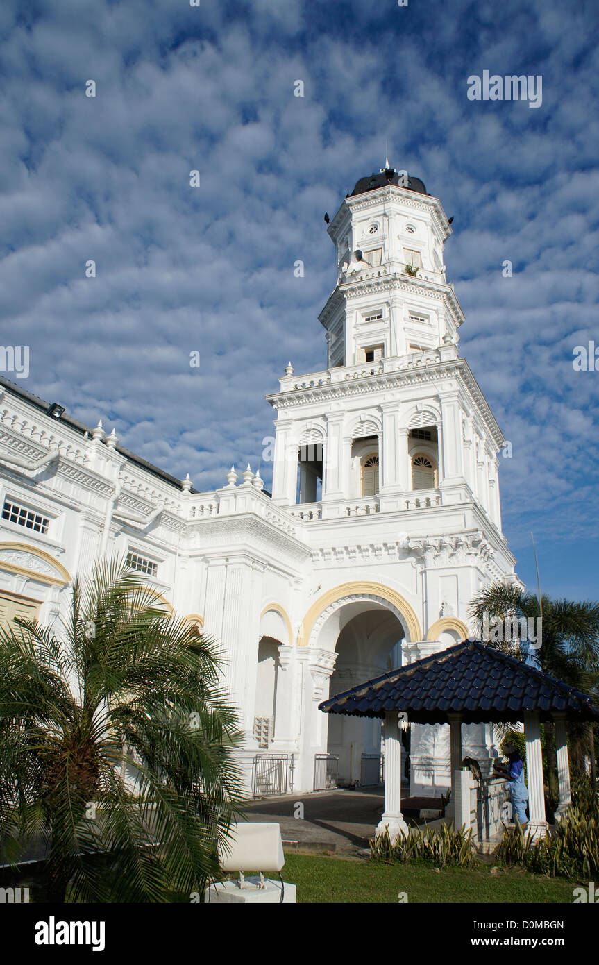Mosquée du Sultan Abu Bakar à Johor Baru Malaisie Banque D'Images