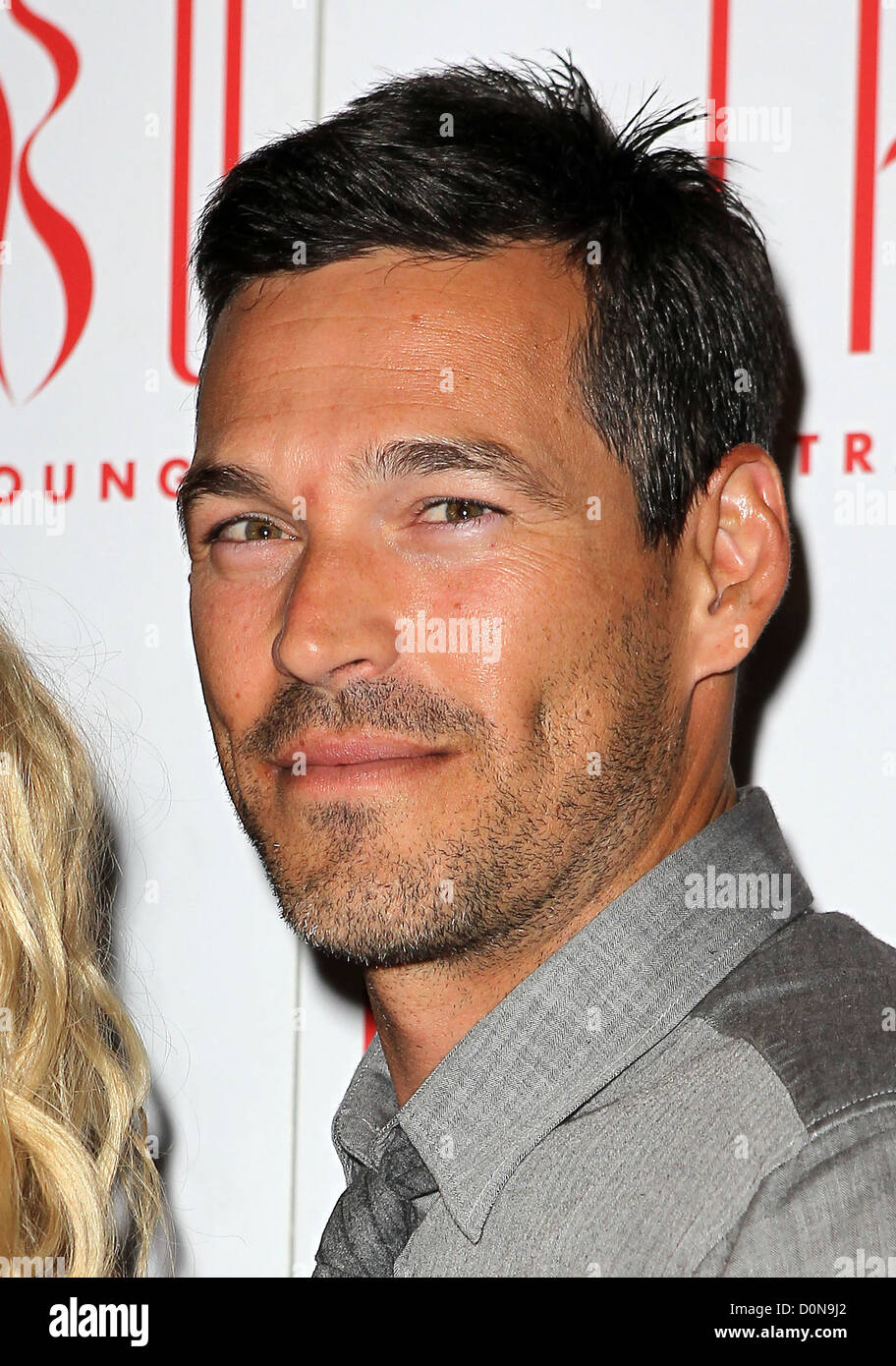 Eddie Cibrian LeAnn Rimes en fête son anniversaire Ultra TABU Lounge at MGM Grand Resort Casi Las Vegas, Nevada - 04.09.10 Banque D'Images