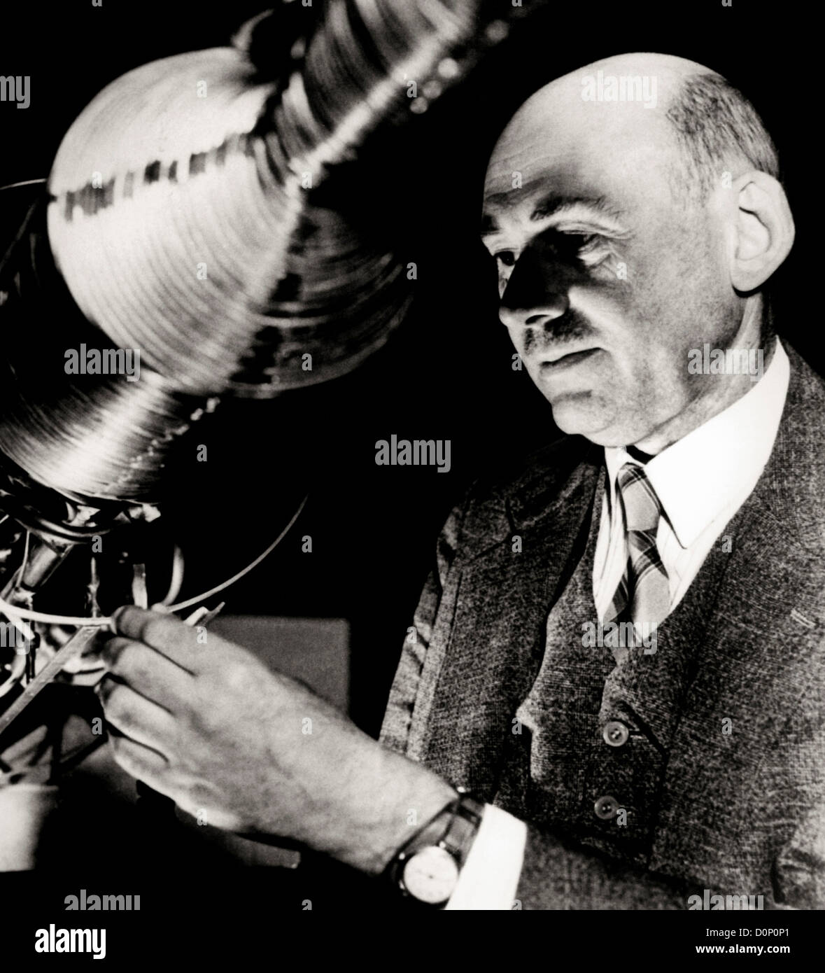 Pionnier de l'astromodelisme Robert Goddard Banque D'Images