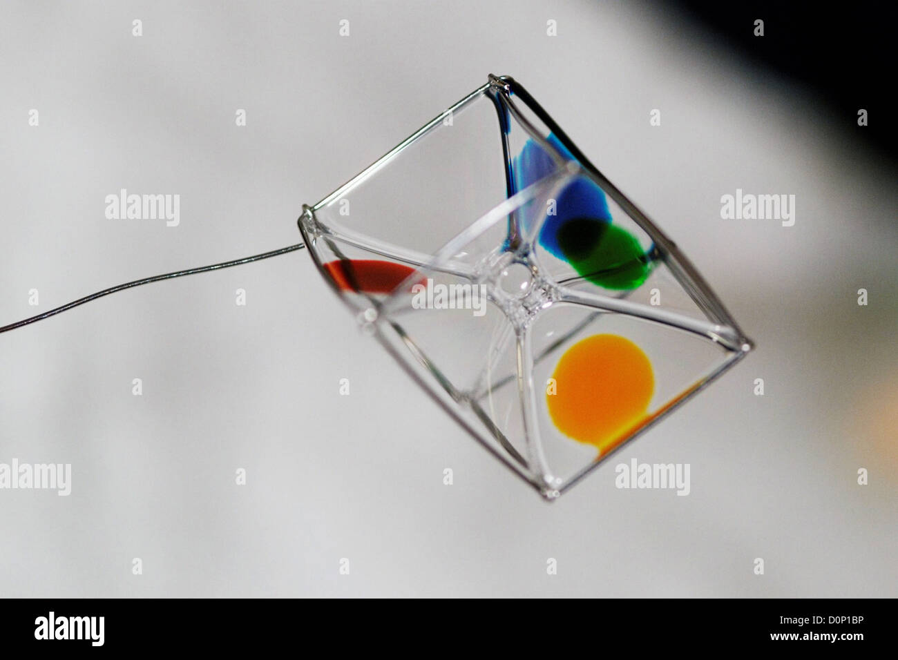 Wire Frame est titulaire d Water-Soap dans l'espace Film Banque D'Images