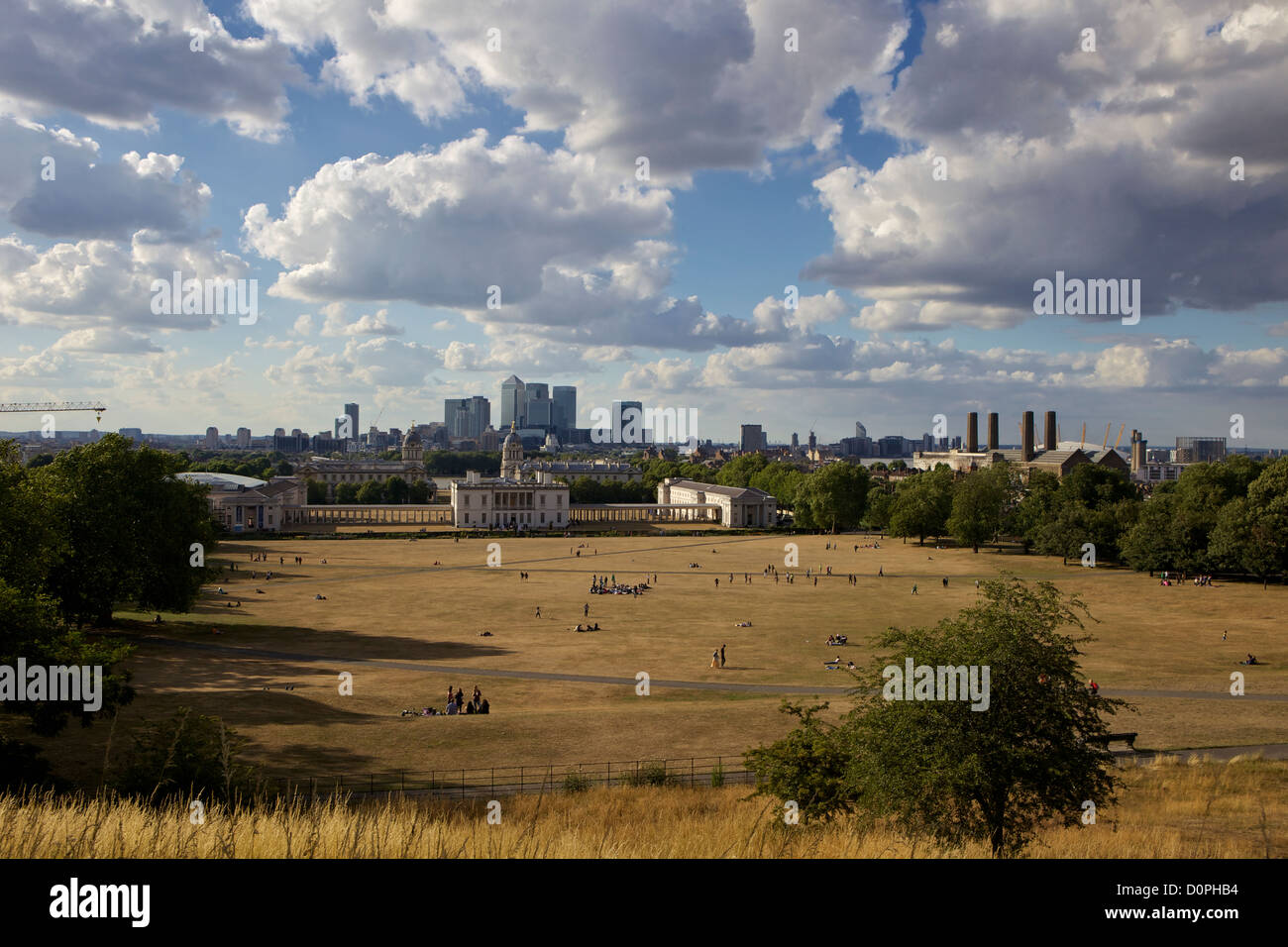 Observatory Hill, Greenwich Park, Londres, Angleterre, Royaume-Uni, Europe Banque D'Images