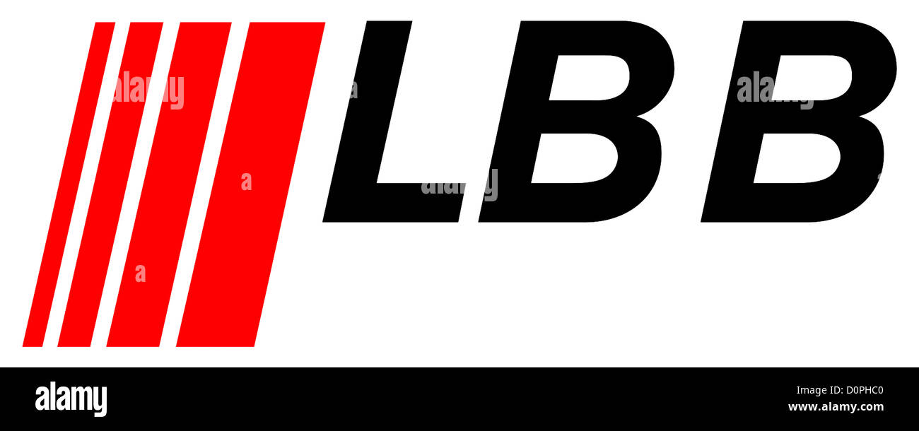 Logo de la Landesbank Berlin LBB. Banque D'Images