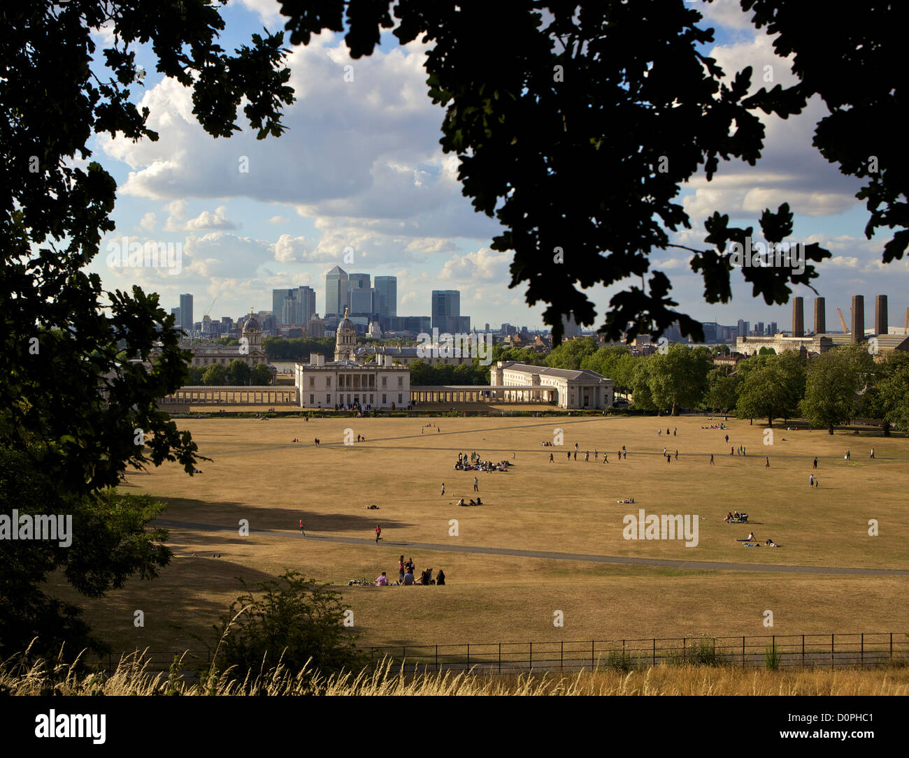 Observatory Hill, Greenwich Park, Londres, Angleterre, Royaume-Uni, Europe Banque D'Images
