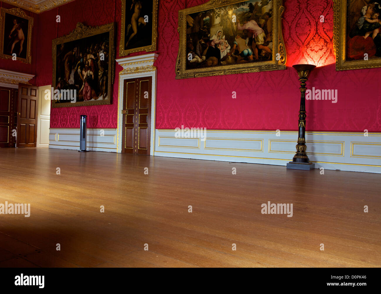 L'intérieur du palais de Kensington, Hyde Park, London, UK Banque D'Images