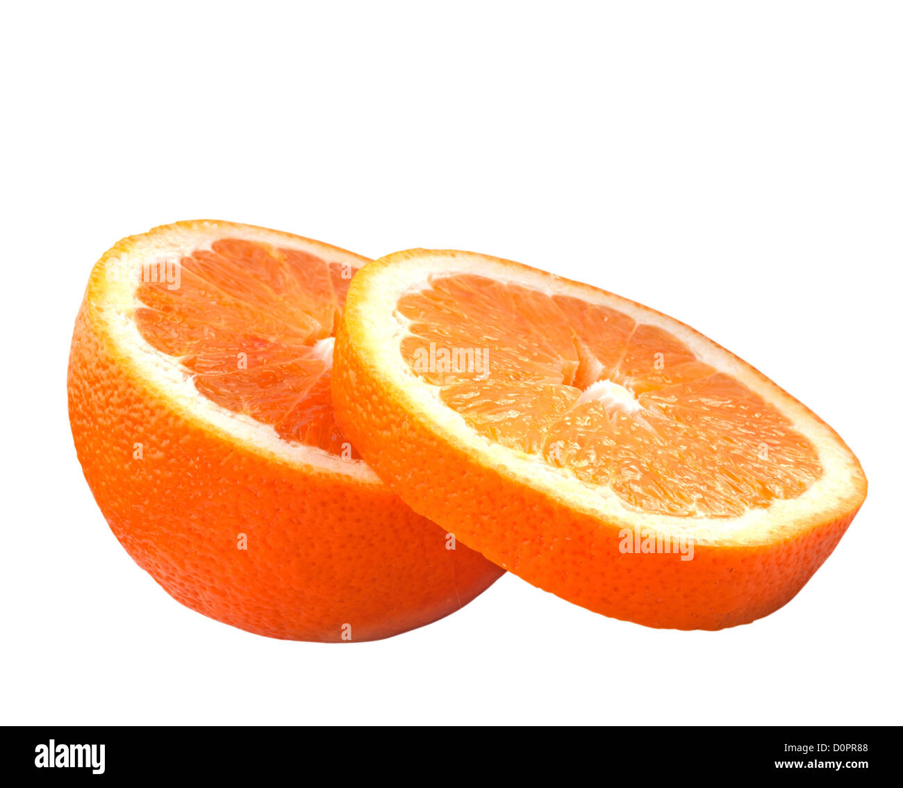 Tranches d’orange Banque D'Images