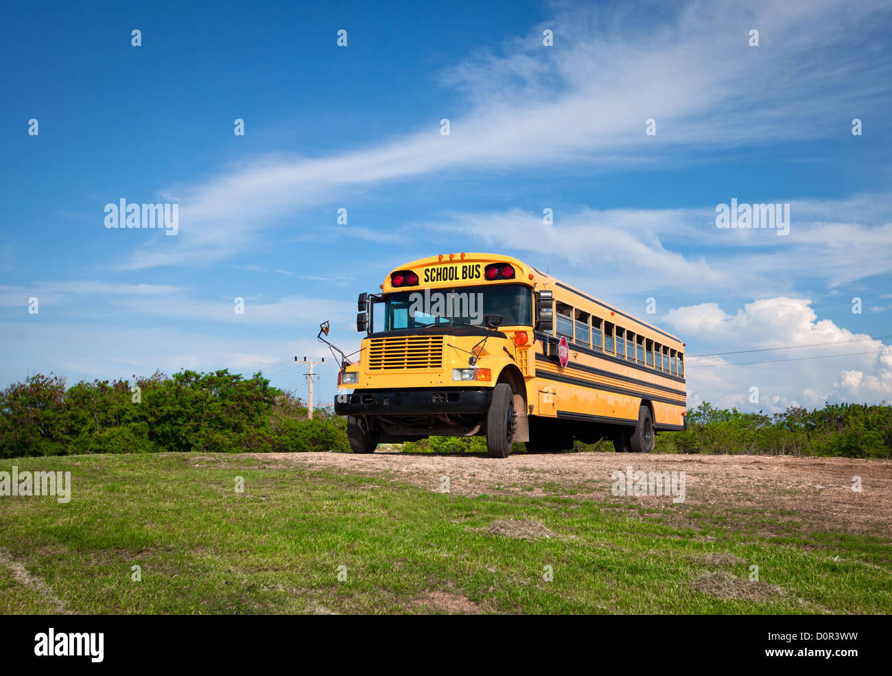 autobus scolaire Banque D'Images