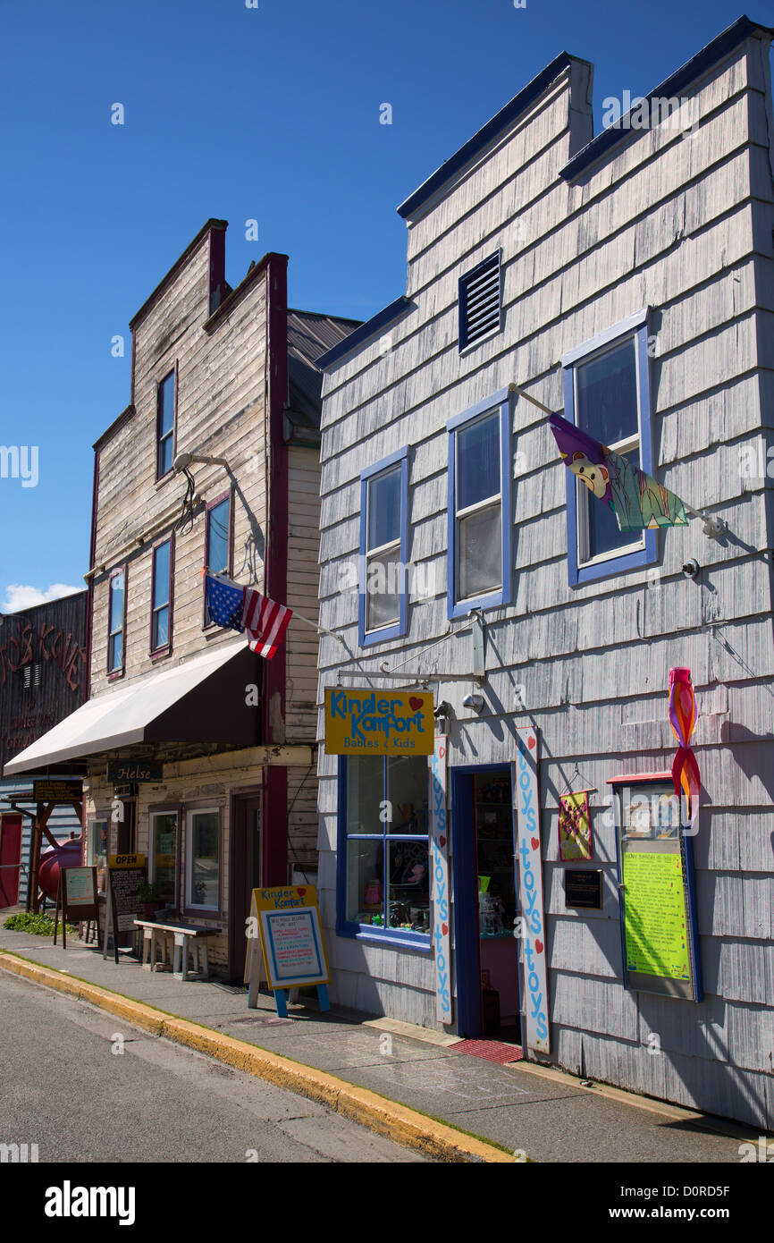 Petersburg, Alaska. Banque D'Images