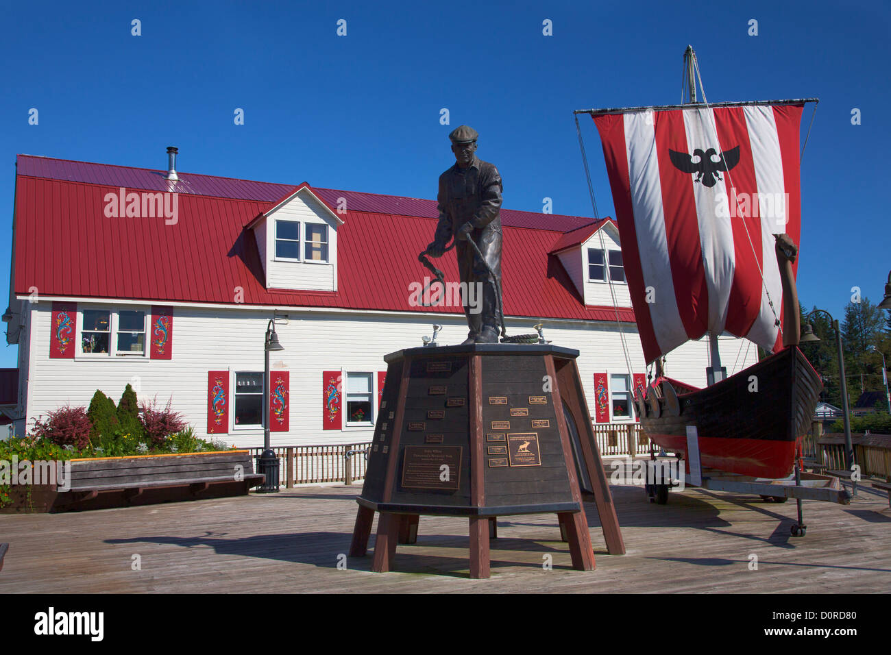 Petersburg, Alaska. Banque D'Images