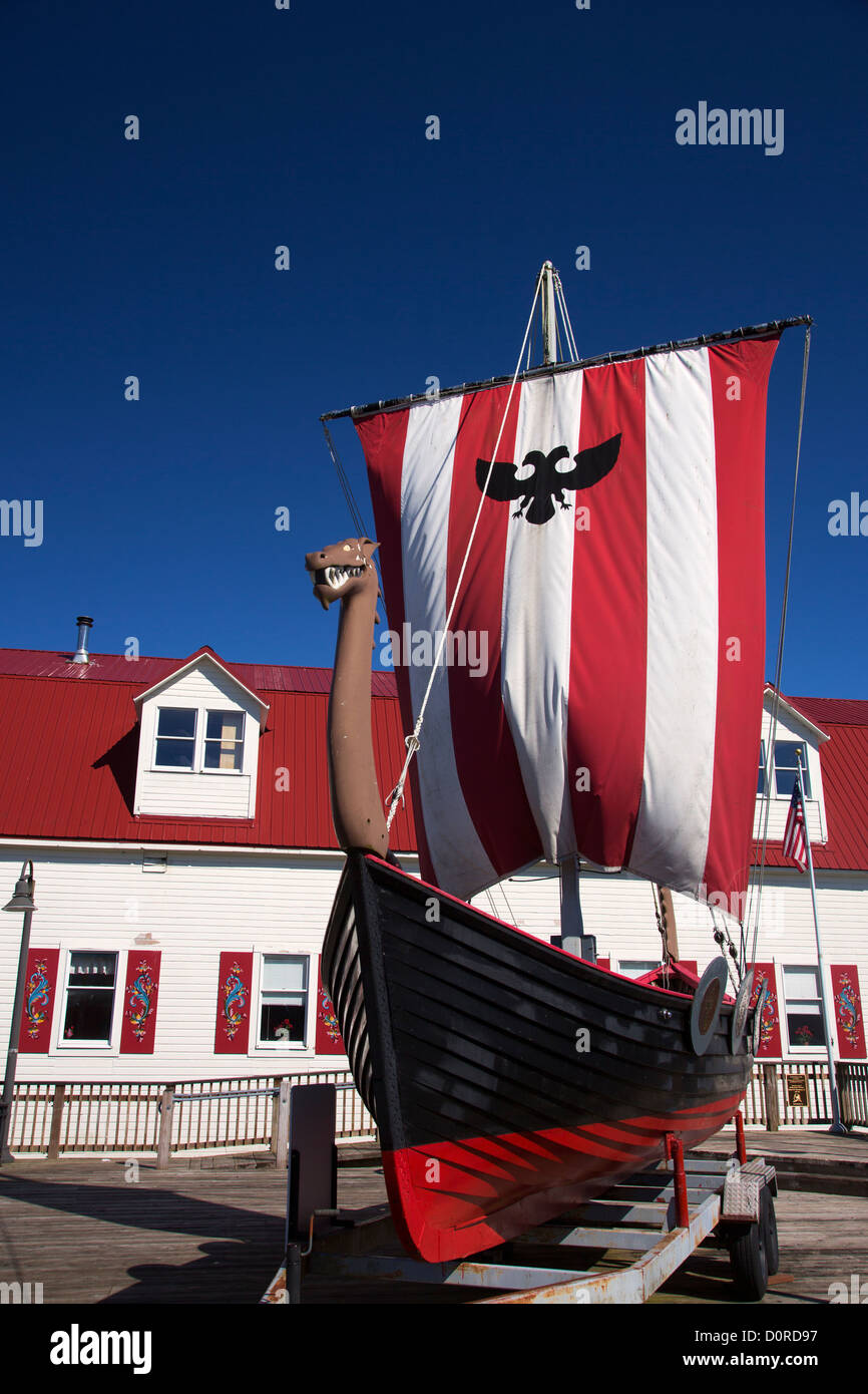 Petersburg, Alaska. Banque D'Images