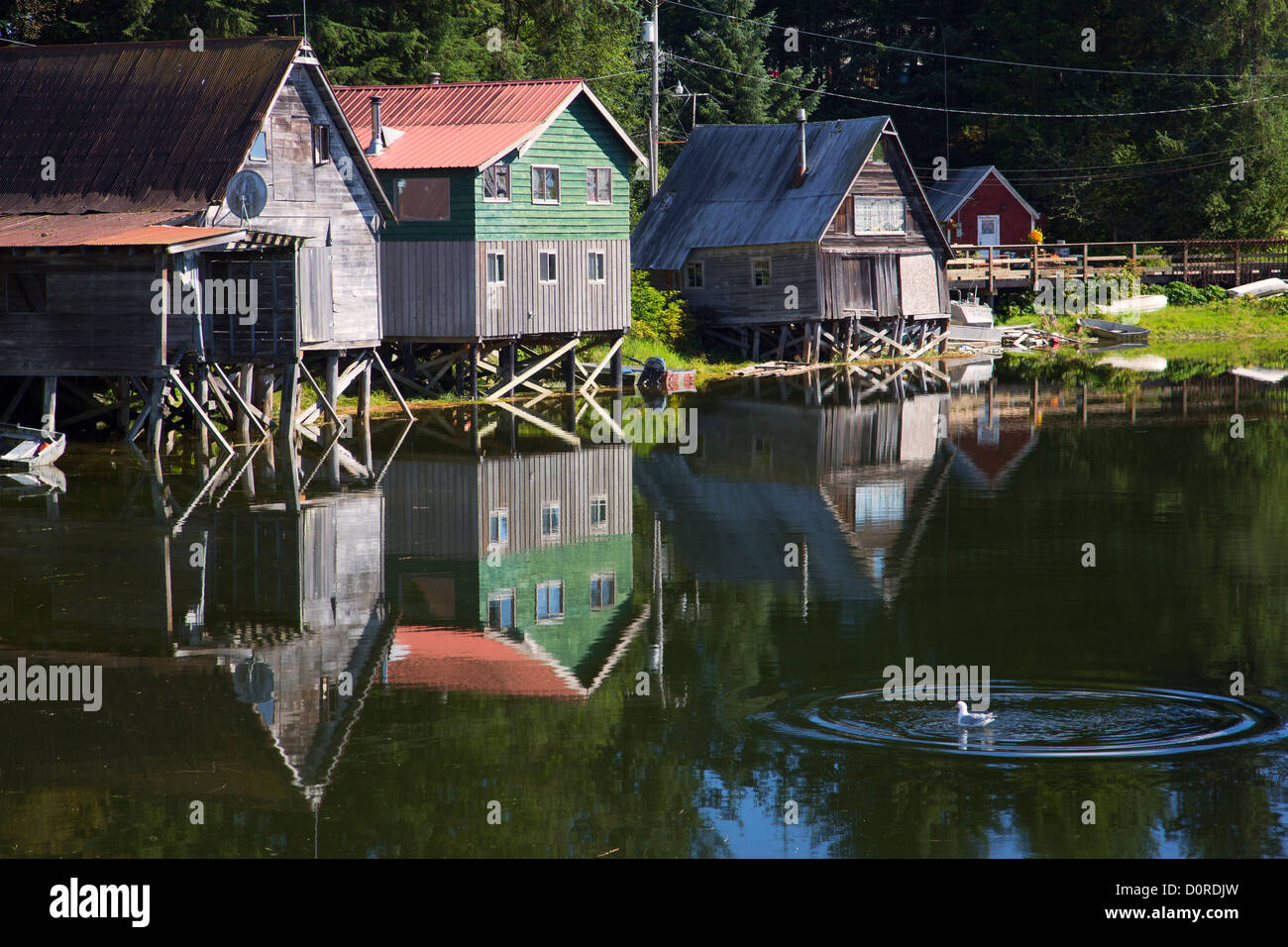 Petersburg, Alaska. Banque D'Images