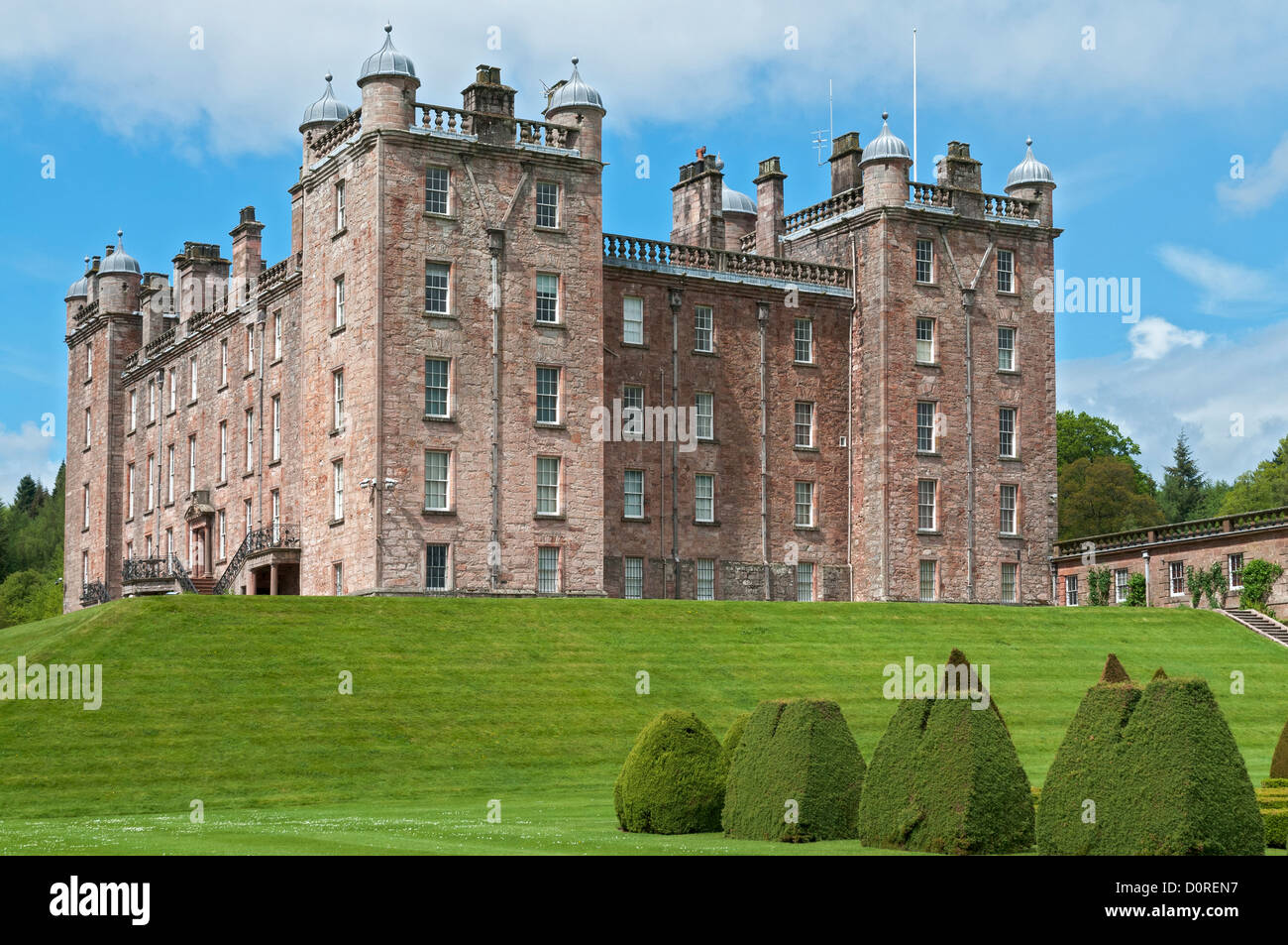 L'Écosse, Thornhill, Château de Drumlanrig, achevée 1689 Banque D'Images