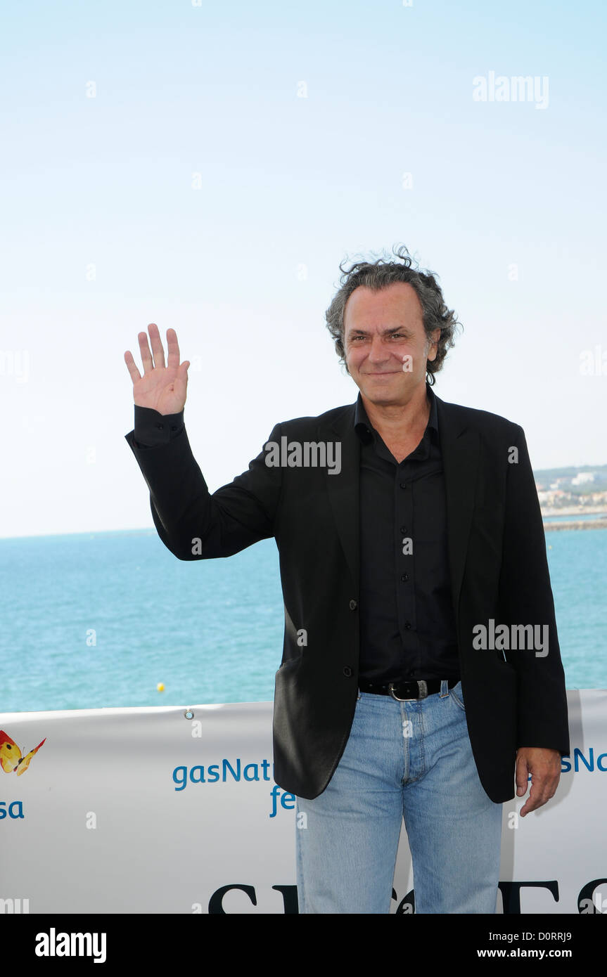 L'acteur espagnol Jose Coronado participant à la photocall de présenter le film le corps/ El Cuerpo à Sitges Festival du film d'horreur Banque D'Images