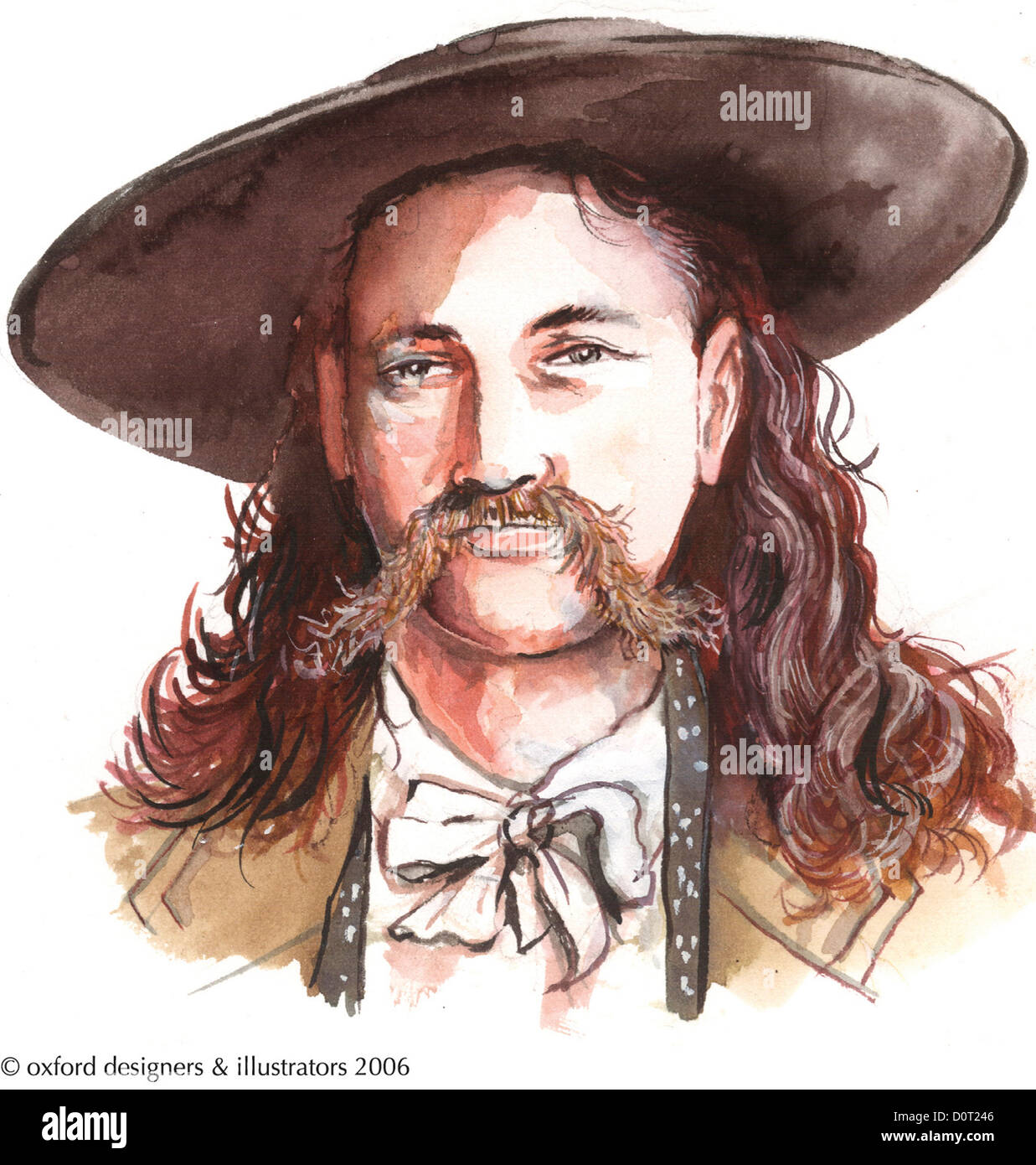 Wild Bill Hickok Banque D'Images