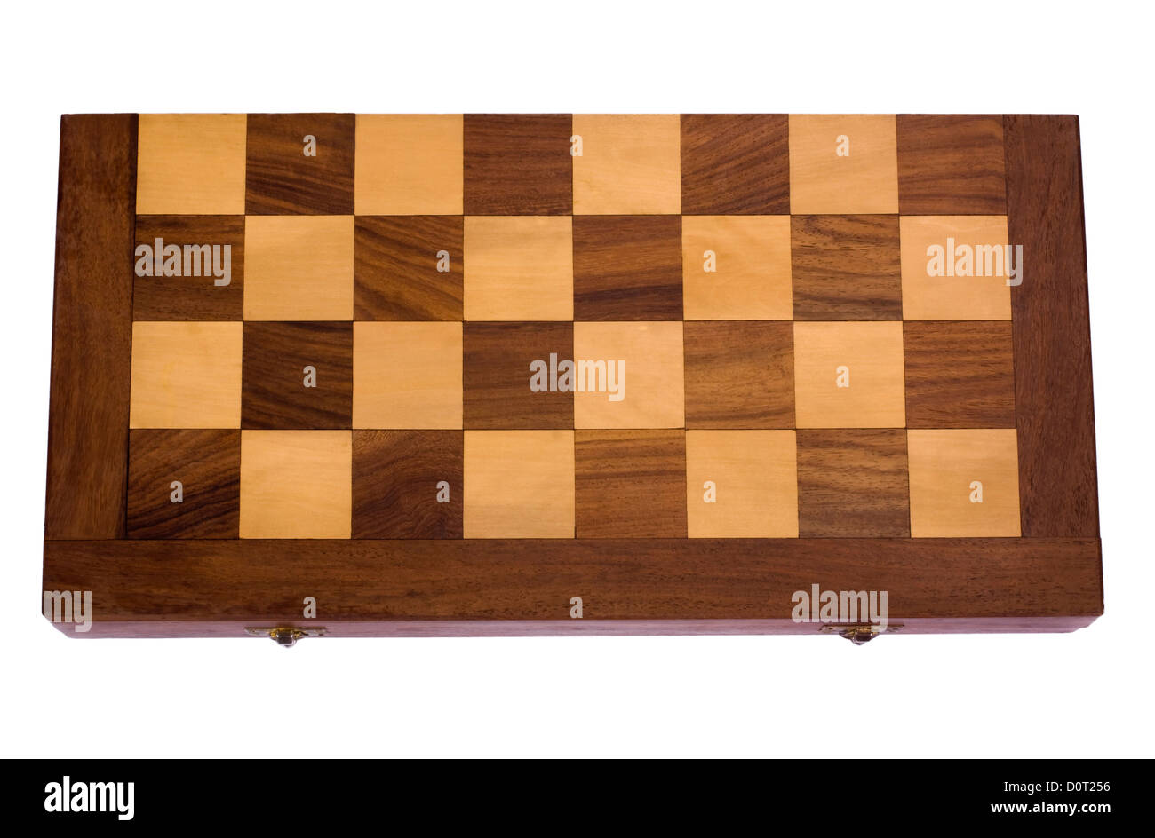 Close-up of a d'échecs en bois fort Banque D'Images