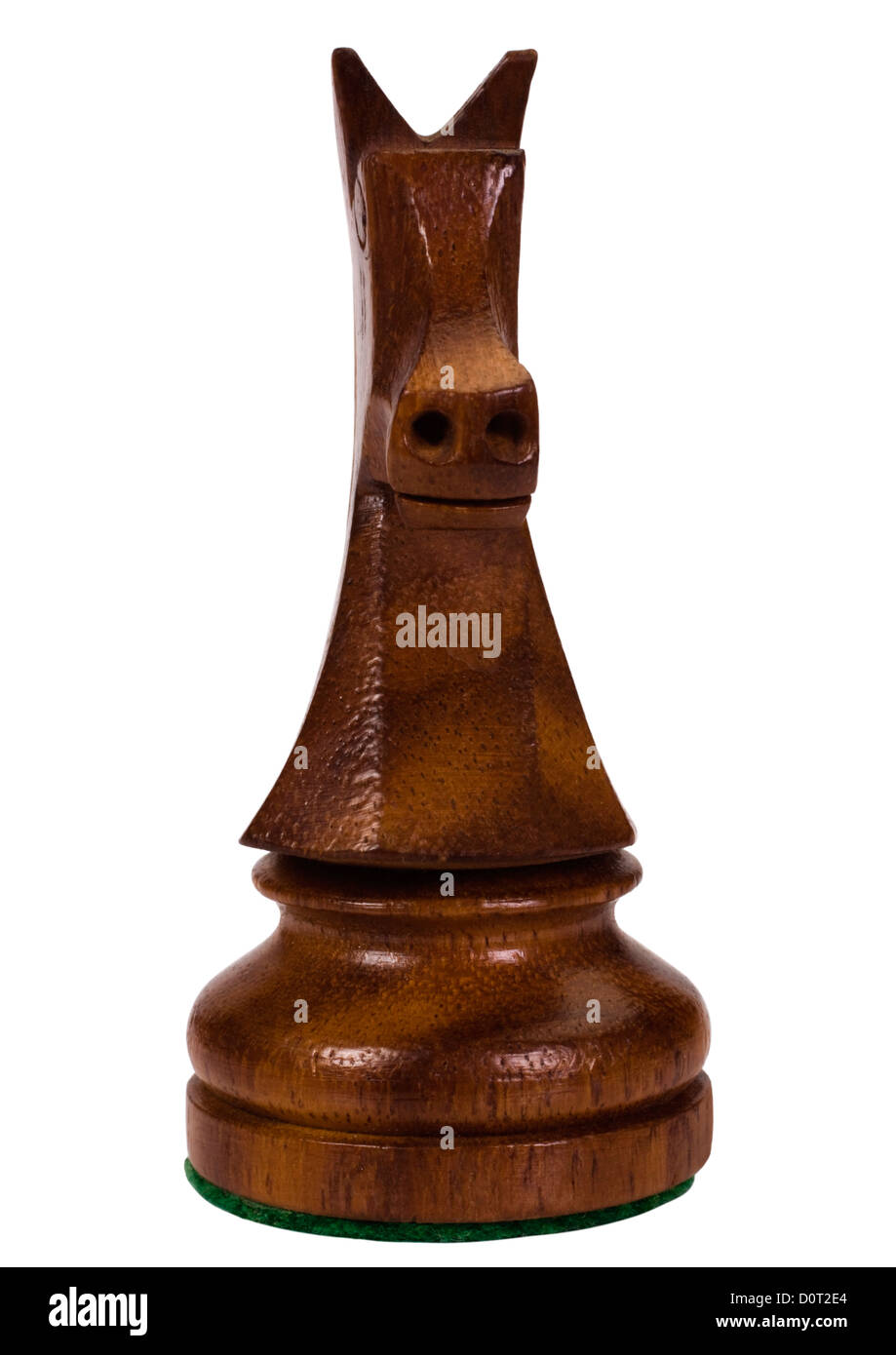 Close-up of a knight chess piece Banque D'Images