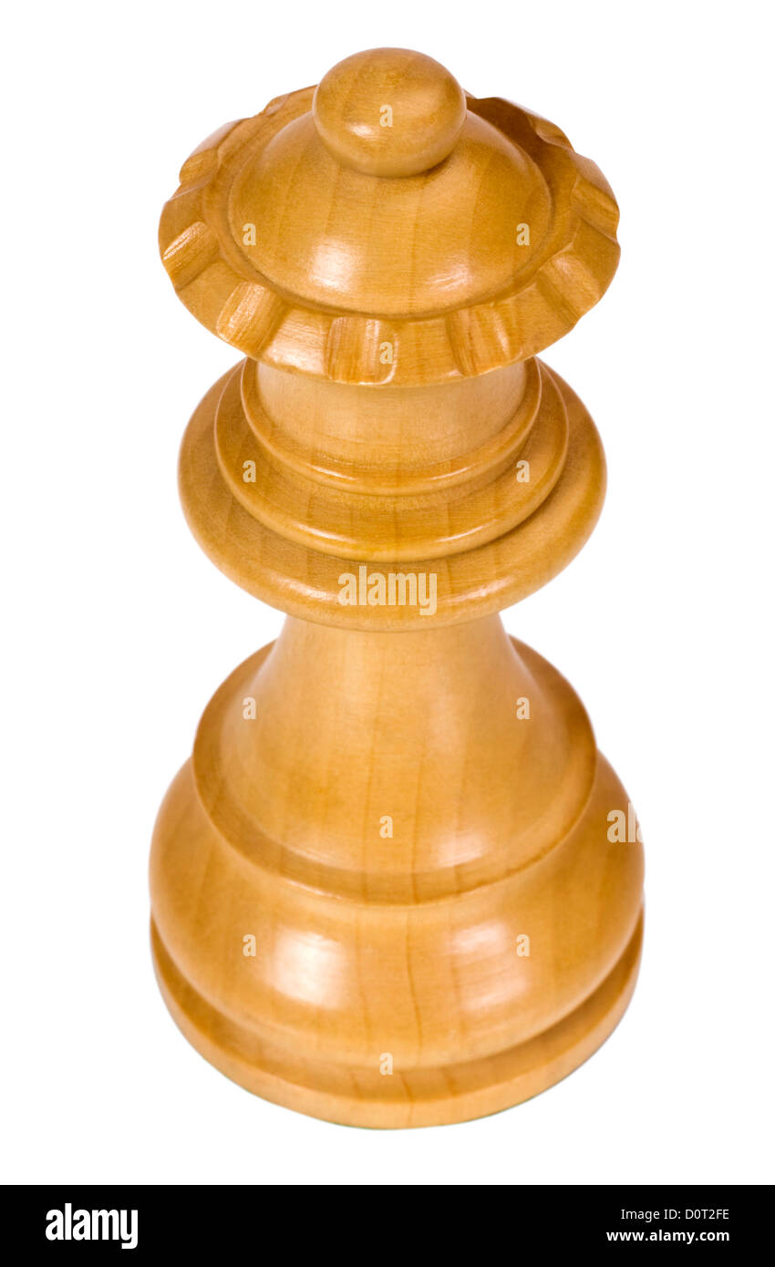Close-up of a queen chess piece Banque D'Images