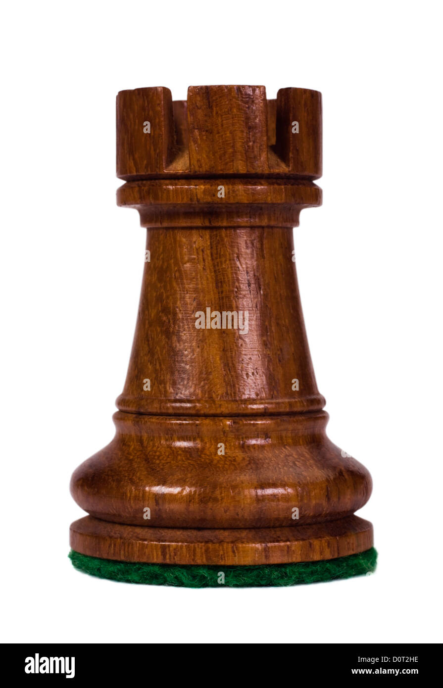 Close-up of a tour chess piece Banque D'Images