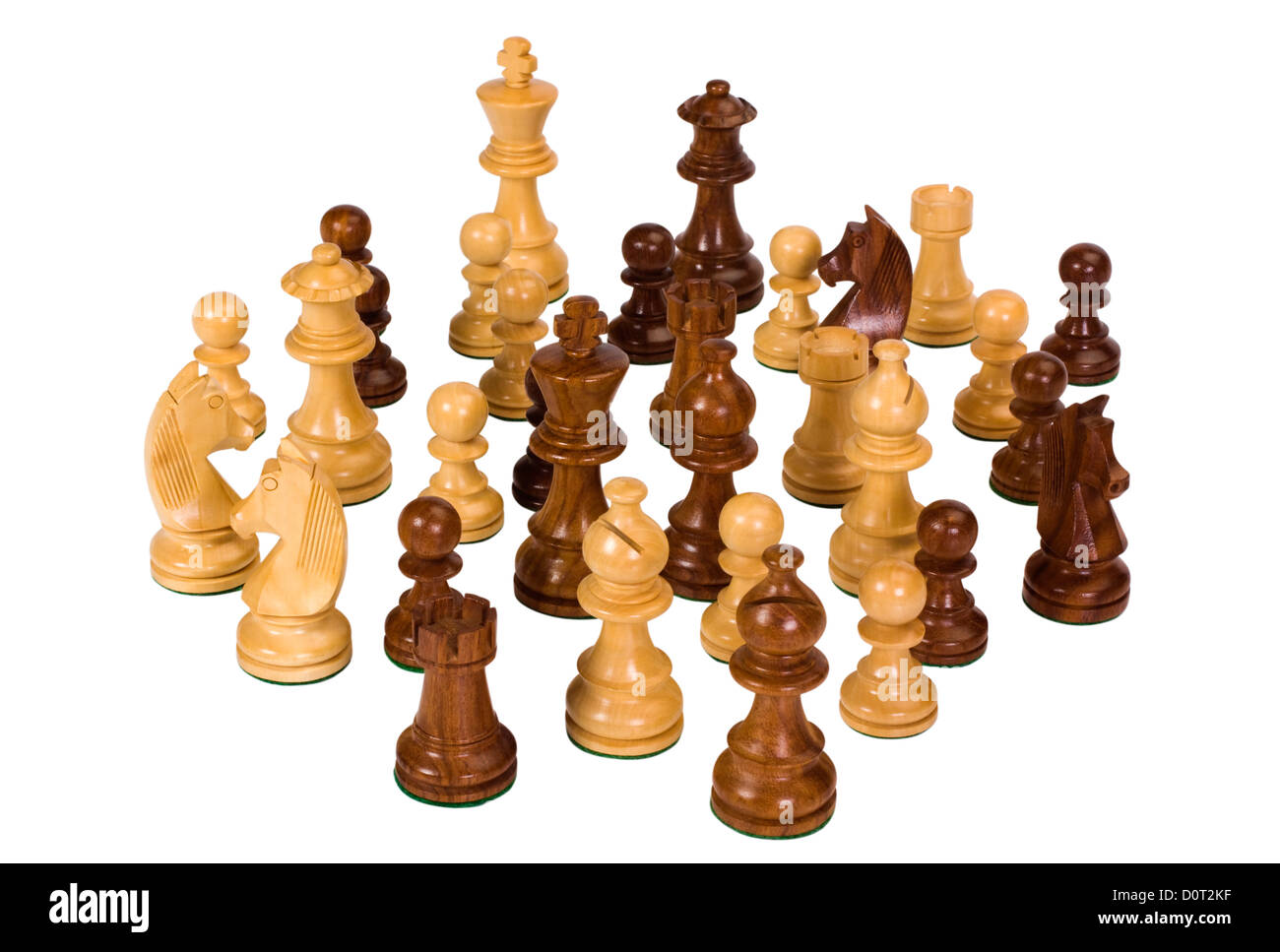 Close-up des pièces d'échecs Banque D'Images