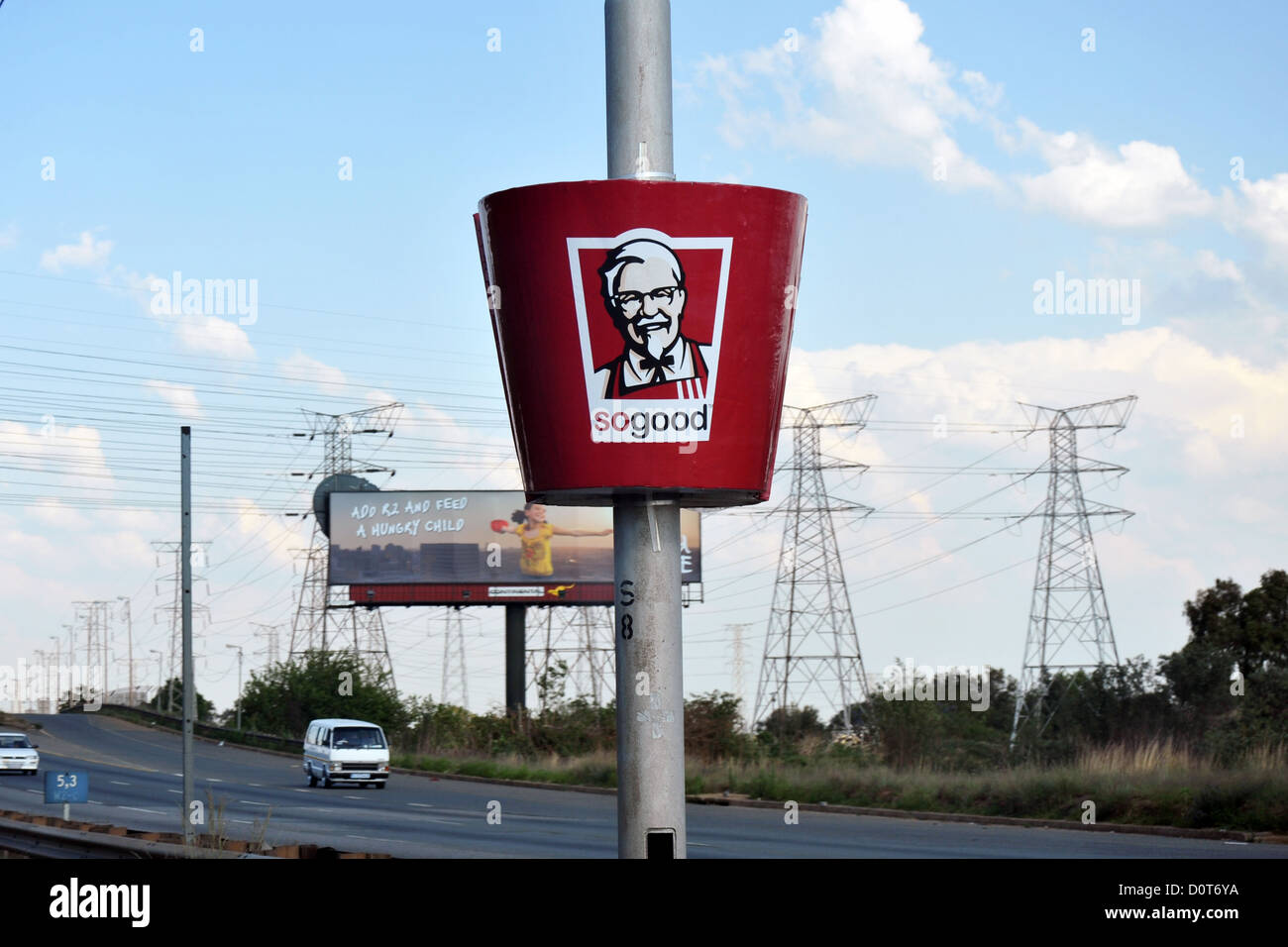 Autoroute fast food Banque de photographies et d’images à haute