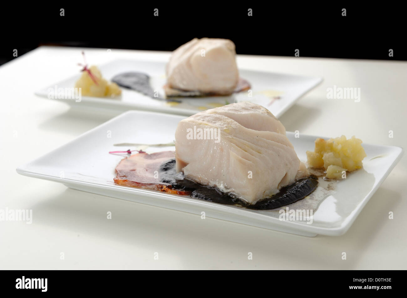 Cuisine gastronomique Banque D'Images