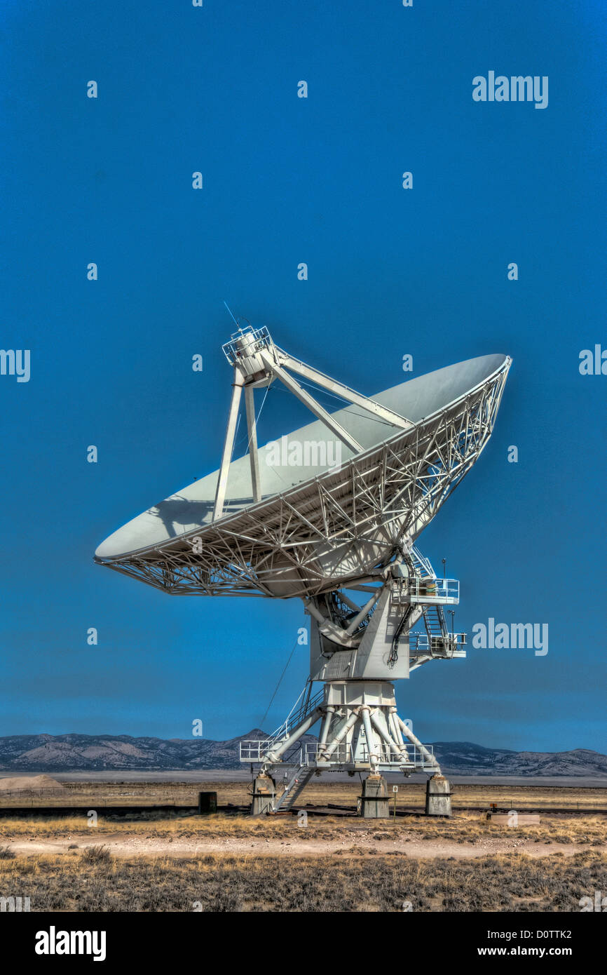 La radio nationale,, l'astronomie, Observatoire, very large array, de la science, de l'antenne, New Mexico, USA, United States, Amérique, Banque D'Images