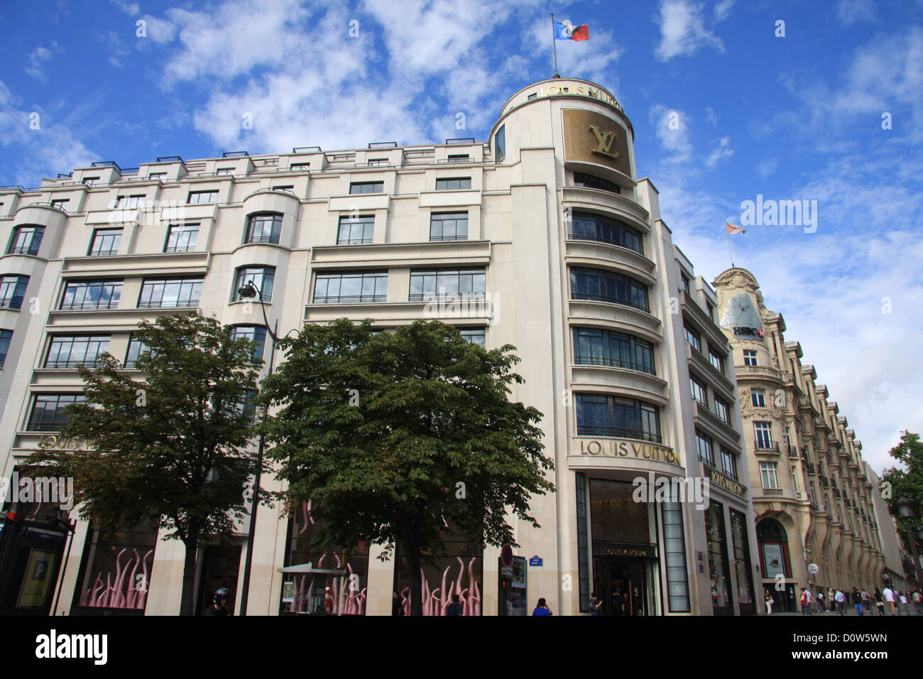 Louis Vuitton flagship store, 101 avenue Champs-Elysées, Paris, France  Stock Photo - Alamy