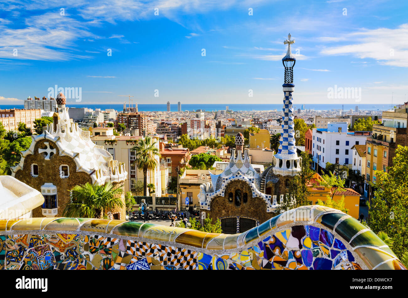 Parc Guell Barcelone Banque De Photographies Et D images Haute parc-guell-barcelone-banque-de-photographies-et-d-images-haute