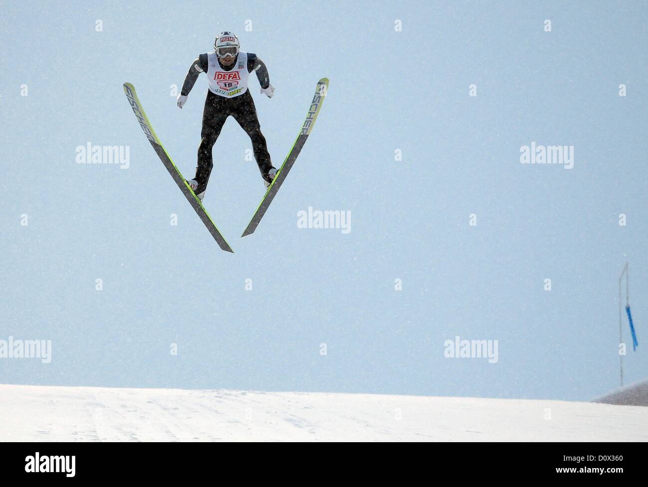 02.12.2012. Kuusamo, Finlande Nordic Ski.WC FIS Coupe du Monde FIS de saut à ski photo montre nordique Stecher Mario AUT Banque D'Images