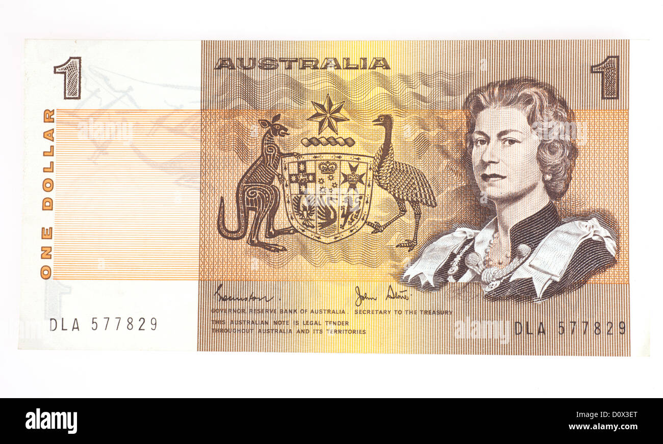 Berlin, Allemagne, d'un dollar australien Banque D'Images