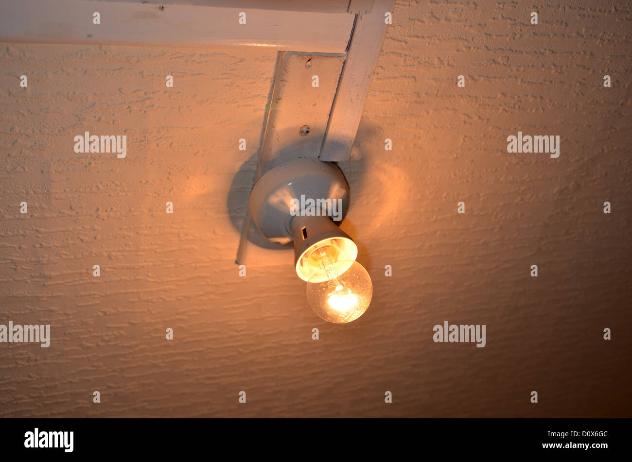 40 watts d'une ampoule nombre 3267 Banque D'Images