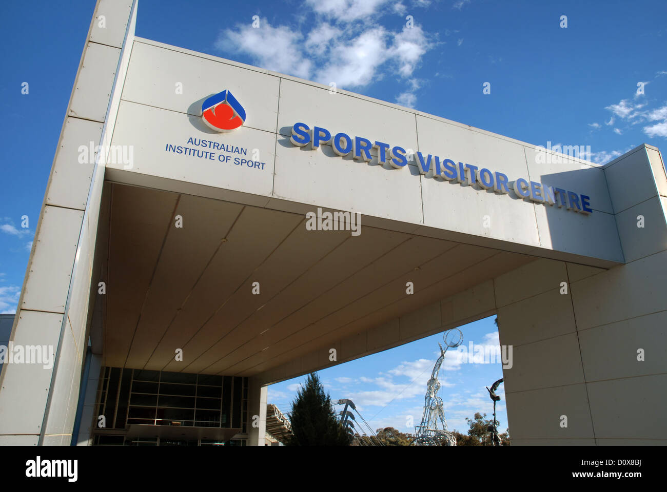 Les visiteurs Sport Center, l'Australian Institute of Sport (AIS), Canberra, ACT, Australie. Banque D'Images