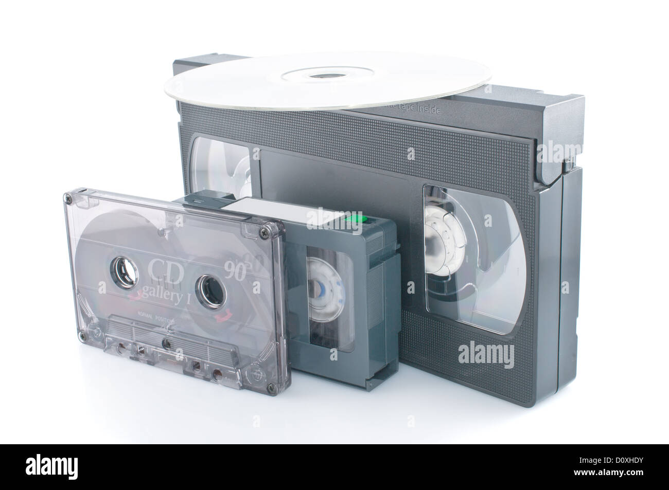 Vidéocassette Compact Banque D'Images