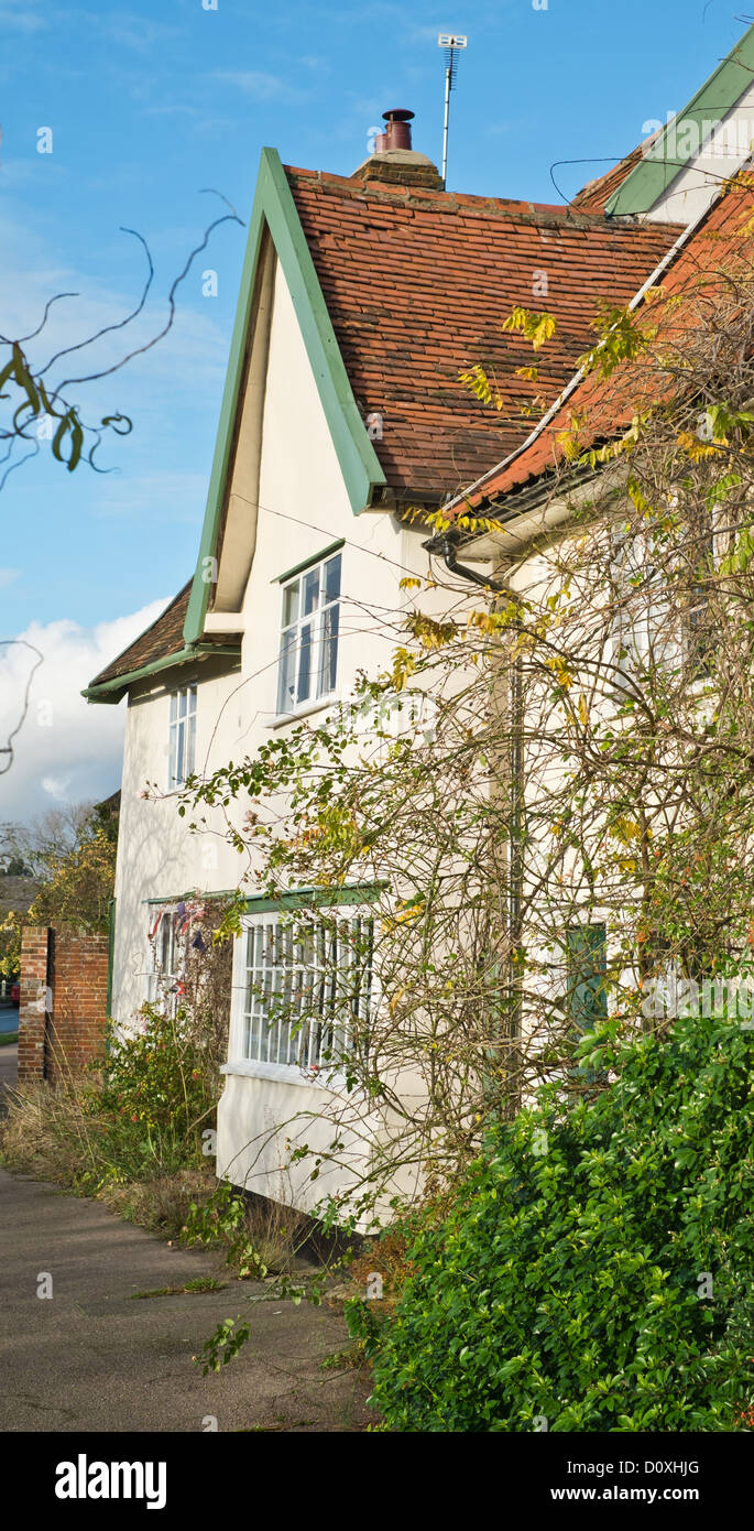 Cette maison traditionnelle a été trouvé dans le village calme de Debenham Suffolk. C'est un autre exemple de la grande architecture. Banque D'Images