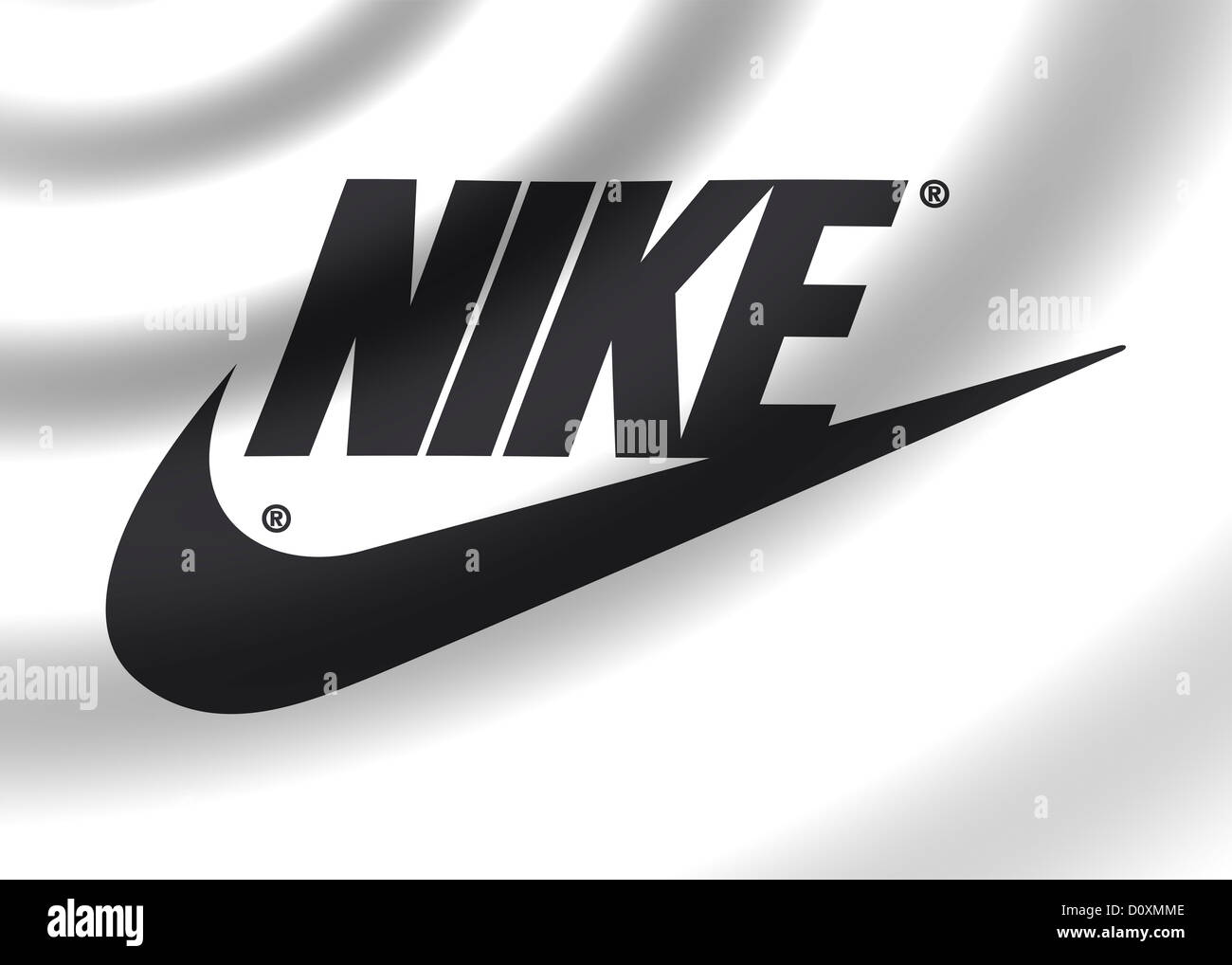 Logo Nike logo icône Indicateur de symbole Photo Stock - Alamy
