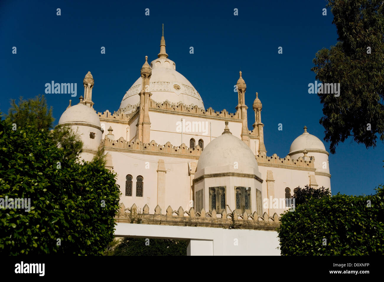 L'Acropolium la cathédrale de St Louis sur colline de Byrsa, Carthage, Tunis, Tunisie Banque D'Images