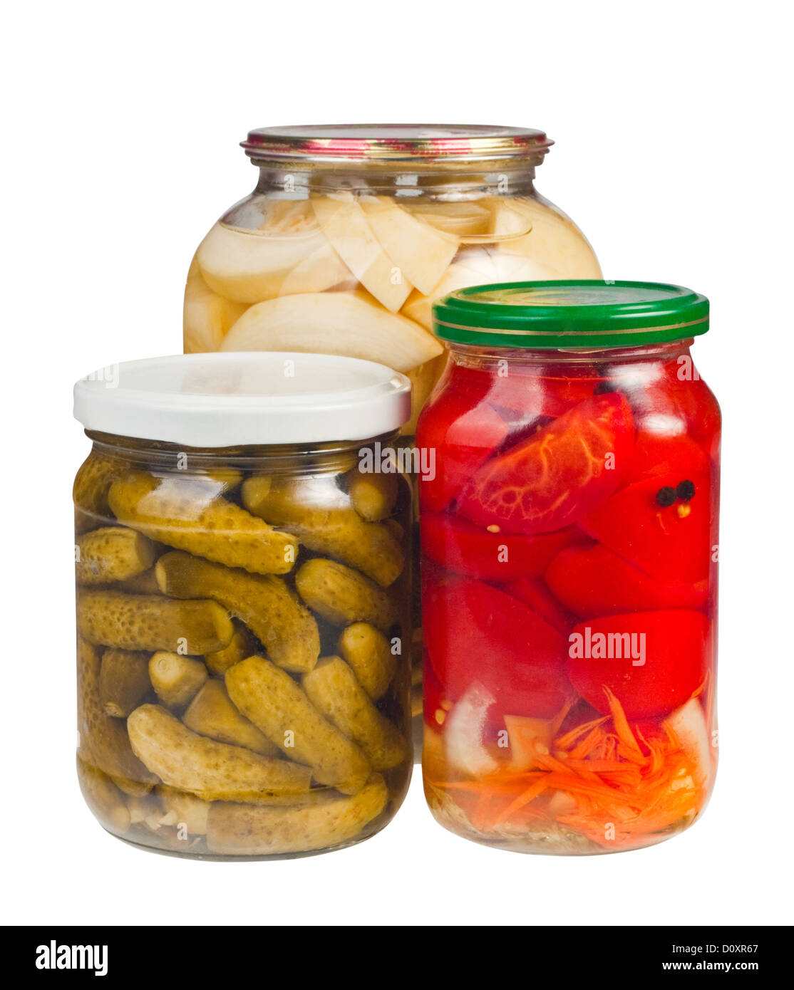 Les légumes en conserve Banque D'Images