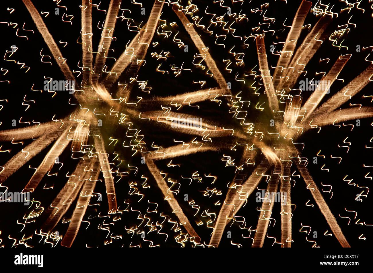 Explosion - Résumé Contexte - sparkle Banque D'Images