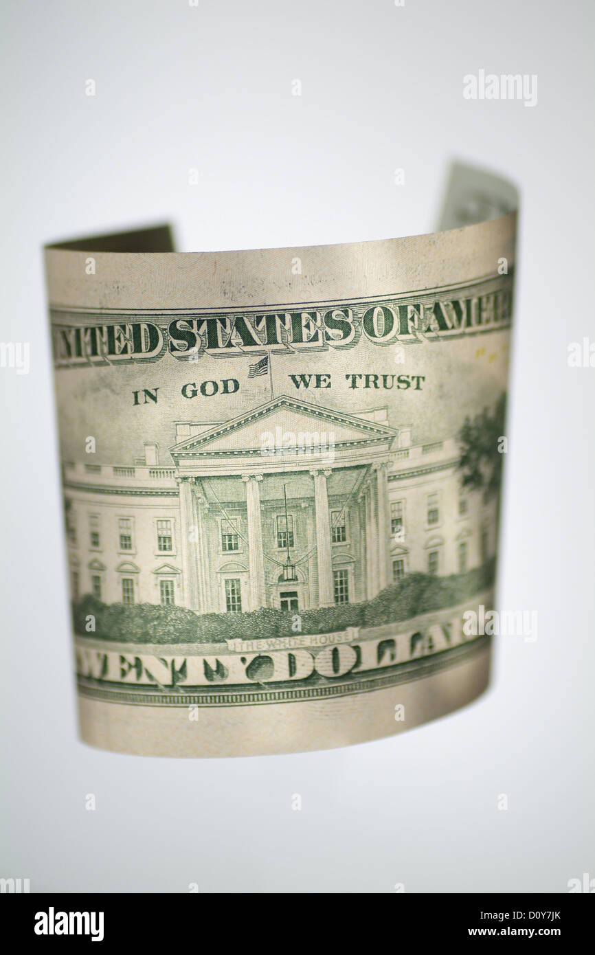 Hambourg, Allemagne, 20-dollar bill Banque D'Images