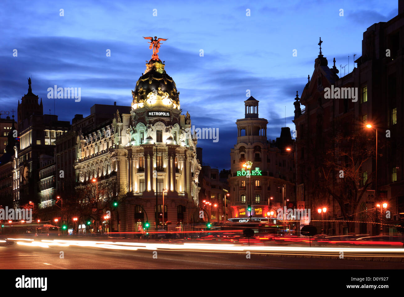Madrid, Espagne, la métropole, dans le centre Banque D'Images Madrid, Espagne, la métropole, dans le centre Banque D'Images