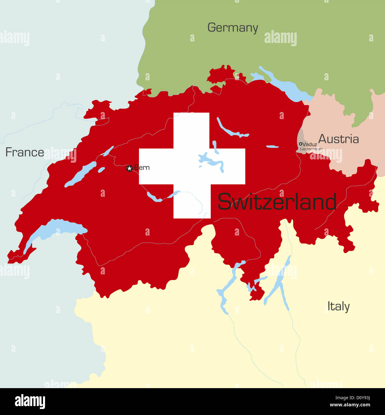 Suisse Banque D'Images