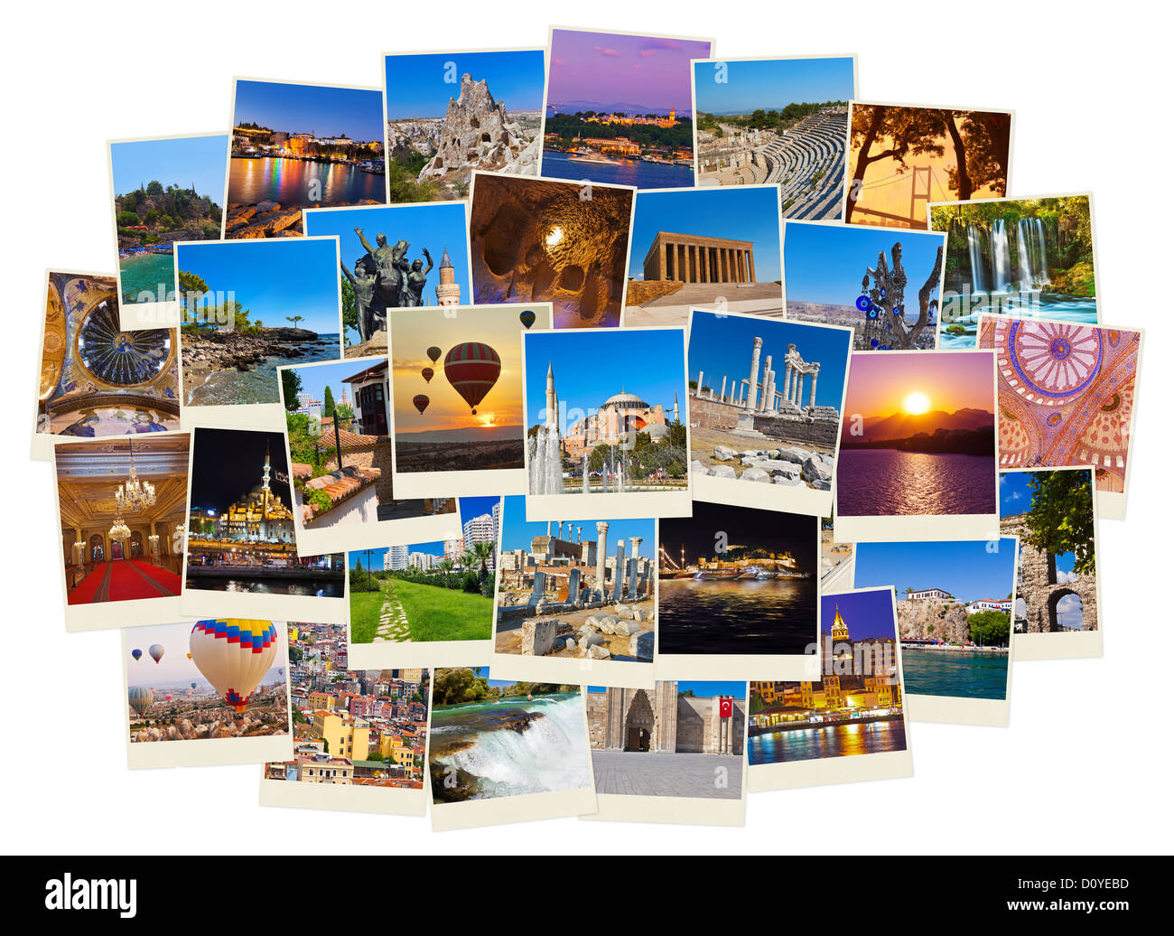 Pile d'images de voyage Turquie Banque D'Images