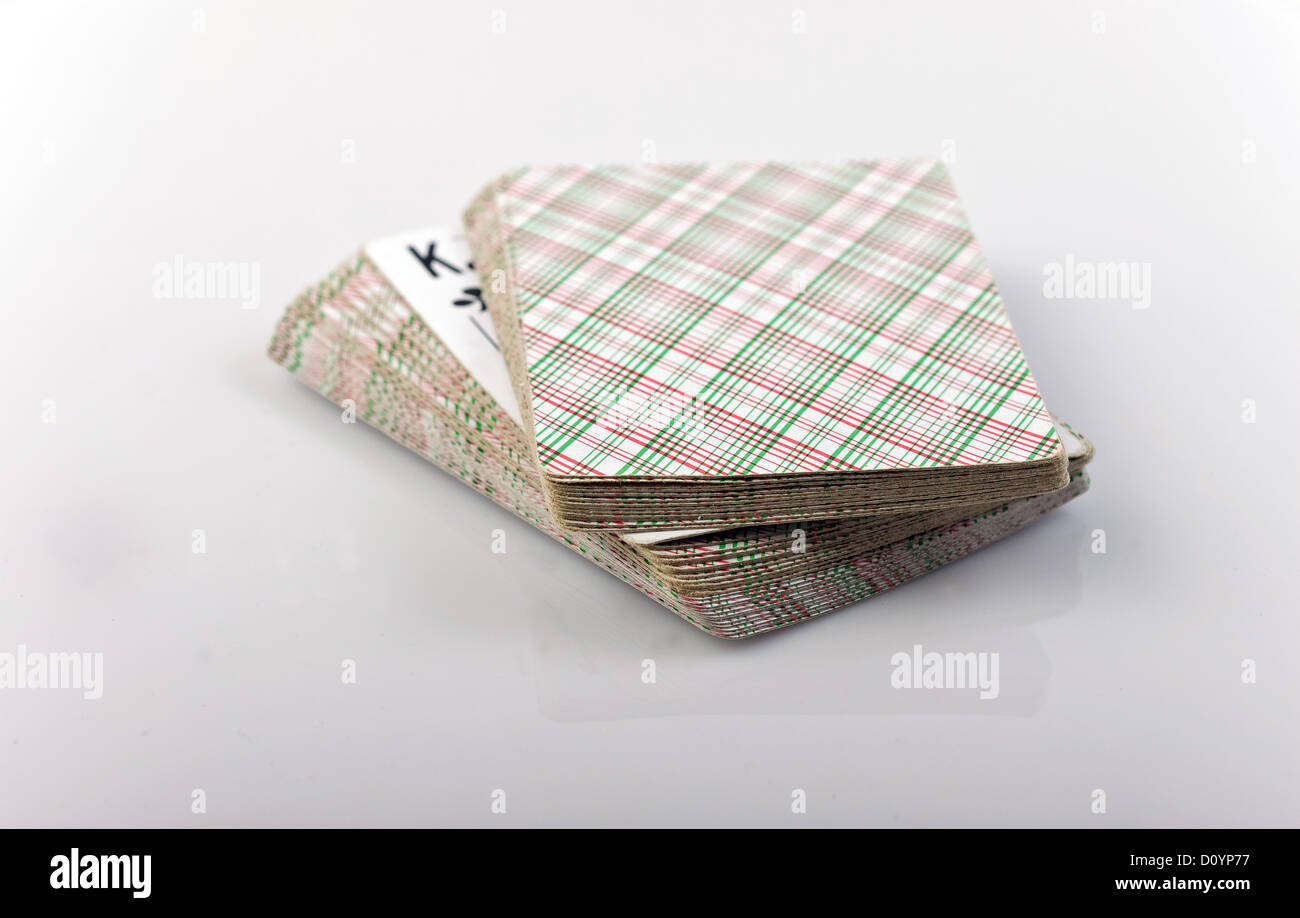 cartes à jouer Banque D'Images