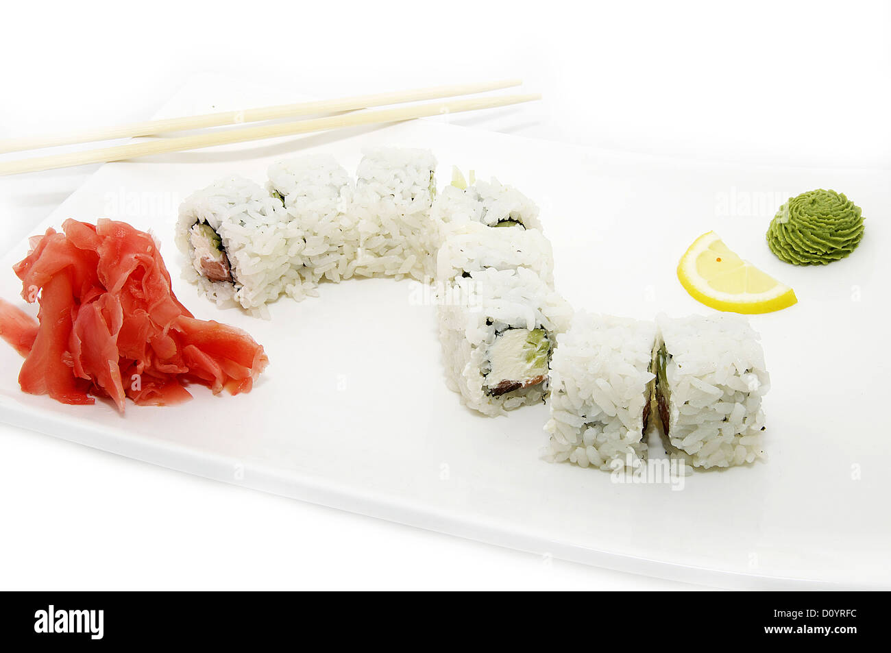 Riz à sushi Banque D'Images