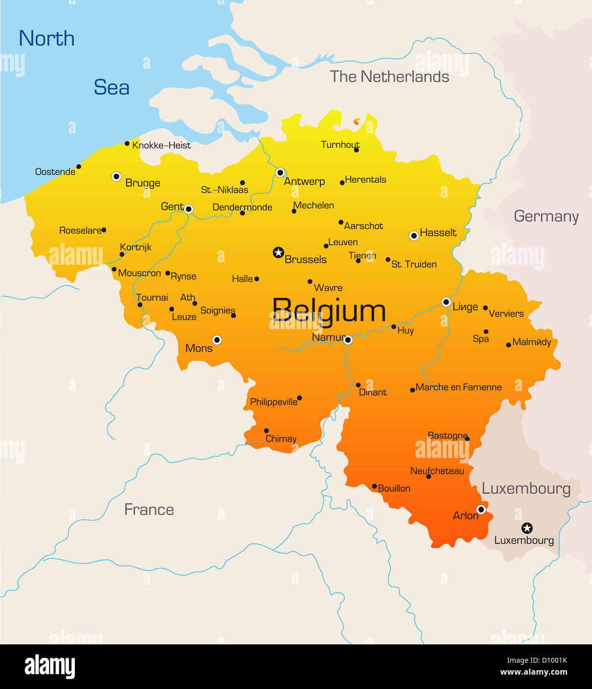 Belgique Banque D'Images