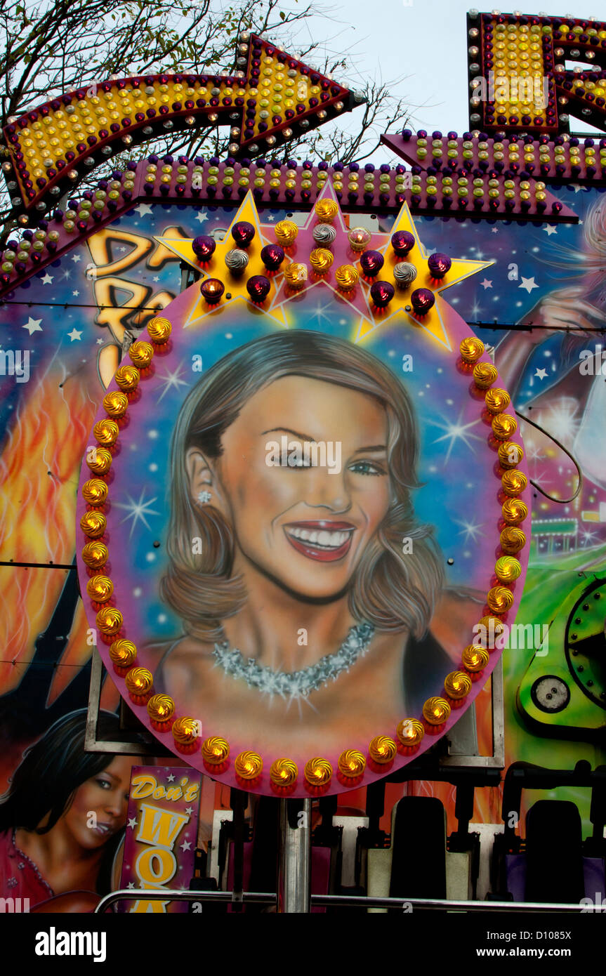 Warwick Mop juste, Kylie Minogue artwork Banque D'Images